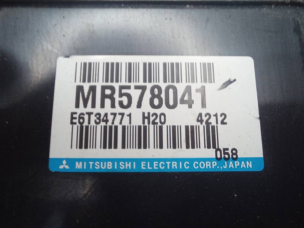 блок управления двигателем MITSUBISHI Space Star  MR578041, 3850 рублей, Москва