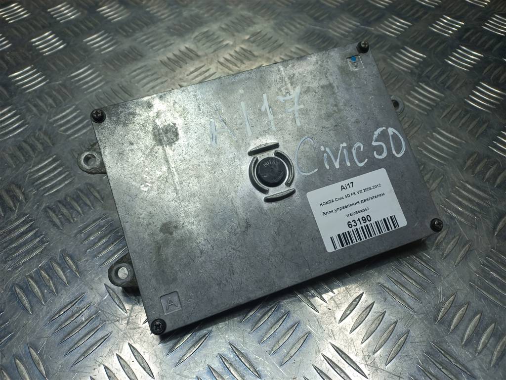 блок управления двигателем HONDA Civic 1.8 MT (140 л.с.)Civic  VIII (2005—2009) Хетчбэк 37820RSAG42, 5000 рублей, Москва
