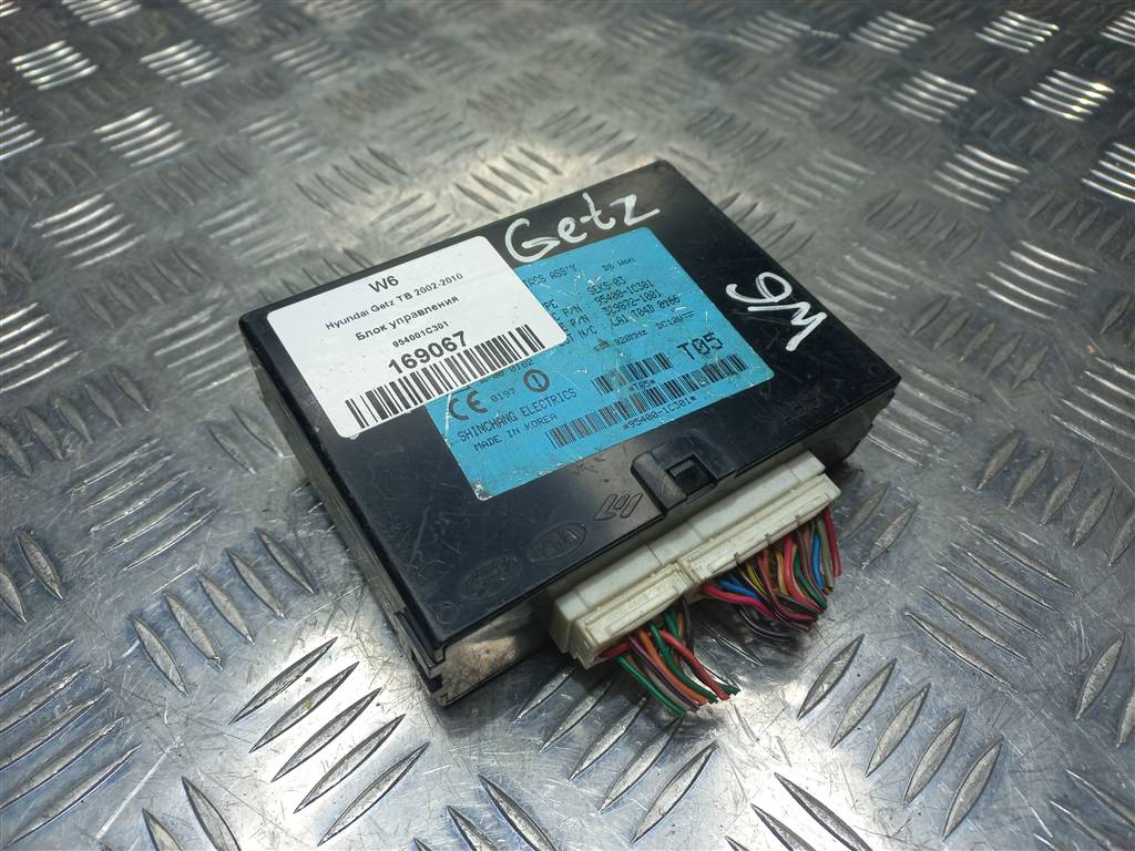блок управления Hyundai GETZ 1.1 MT (66 л.с.)Getz  I рестайлинг (2005—2011) Хетчбэк 954001C301, 750 рублей, Москва