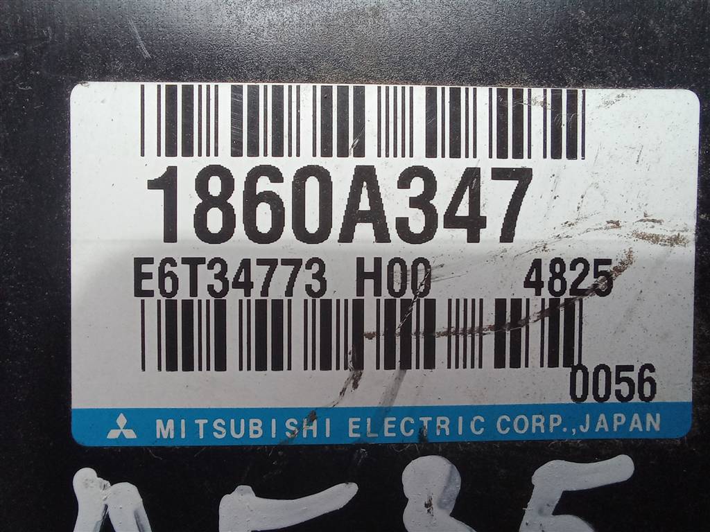 блок управления двигателем MITSUBISHI Space Star  1860A347, 2700 рублей, Москва