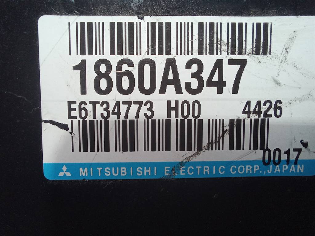 блок управления двигателем MITSUBISHI Space Star  1860A347, 2700 рублей, Москва