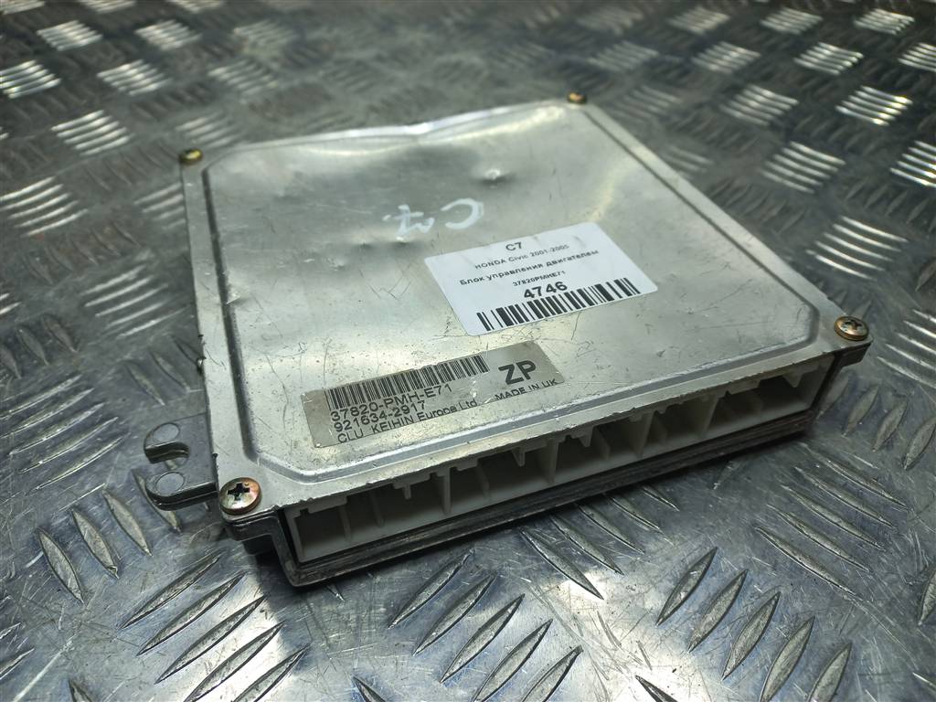 блок управления двигателем HONDA Civic 1.5 AT (105 л.с.)Civic  VII (2000—2003) Хетчбэк 37820PMHE71, 7300 рублей, Москва