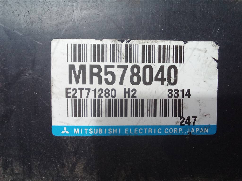 блок управления двигателем MITSUBISHI Space Star  MR578040, 3850 рублей, Москва