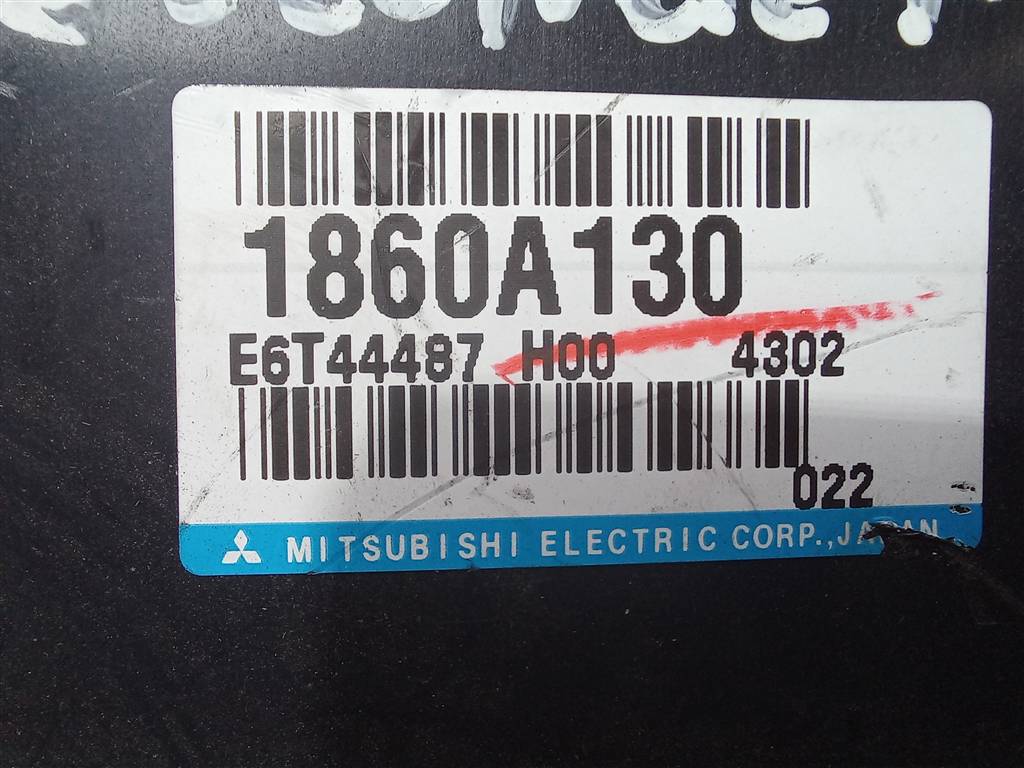 блок управления двигателем MITSUBISHI OUTLANDER  1860A130, 980 рублей, Москва