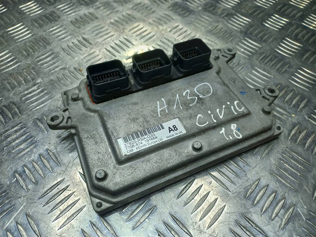 блок управления двигателем HONDA Civic 1.8 MT (140 л.с.)Civic  VIII (2005—2009) Хетчбэк 37820RSAG33, 1550 рублей, Москва