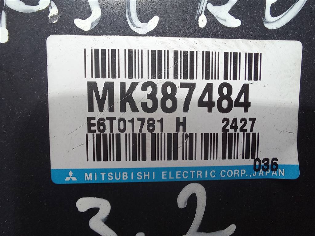 блок управления двигателем MITSUBISHI PAJERO  MK387484, 5000 рублей, Москва