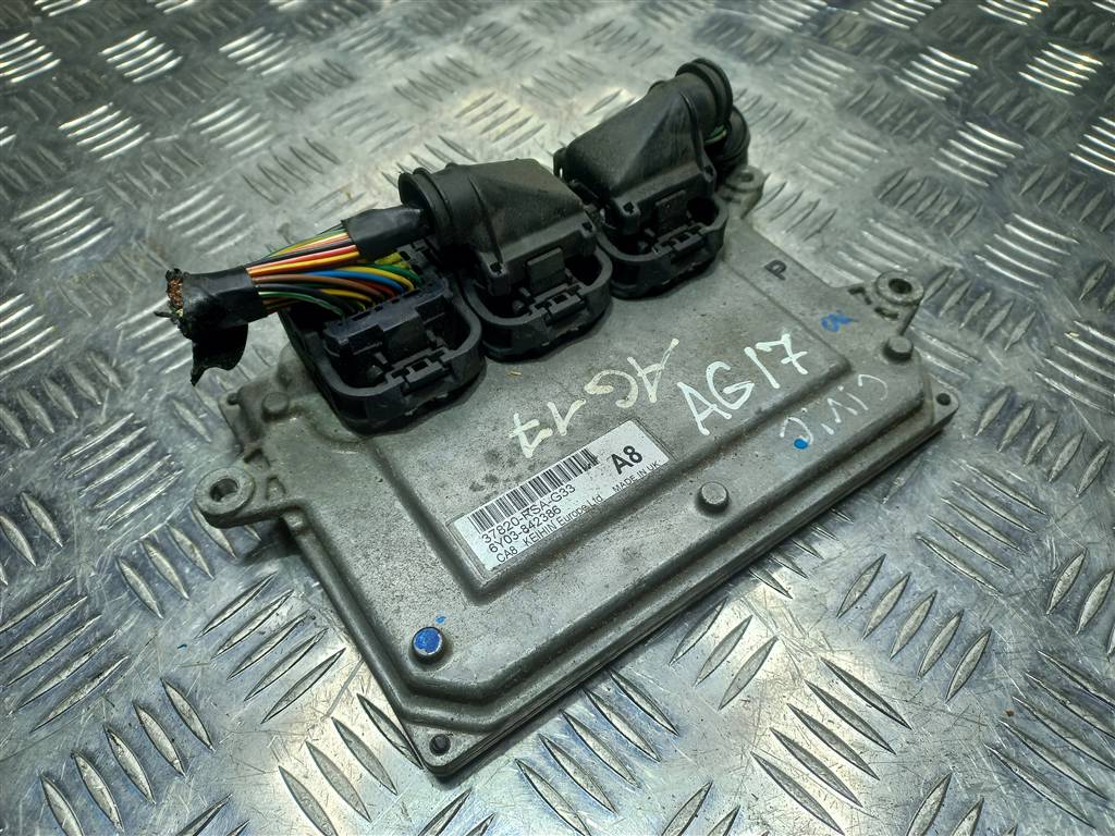 блок управления двигателем HONDA Civic 1.8 MT (140 л.с.)Civic  VIII (2005—2009) Хетчбэк 37820RSAG33, 1550 рублей, Москва