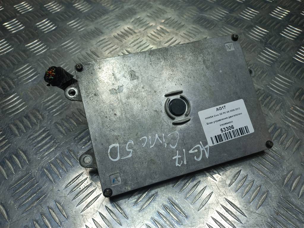 блок управления двигателем HONDA Civic 1.8 MT (140 л.с.)Civic  VIII (2005—2009) Хетчбэк 37820RSAG33, 1550 рублей, Москва