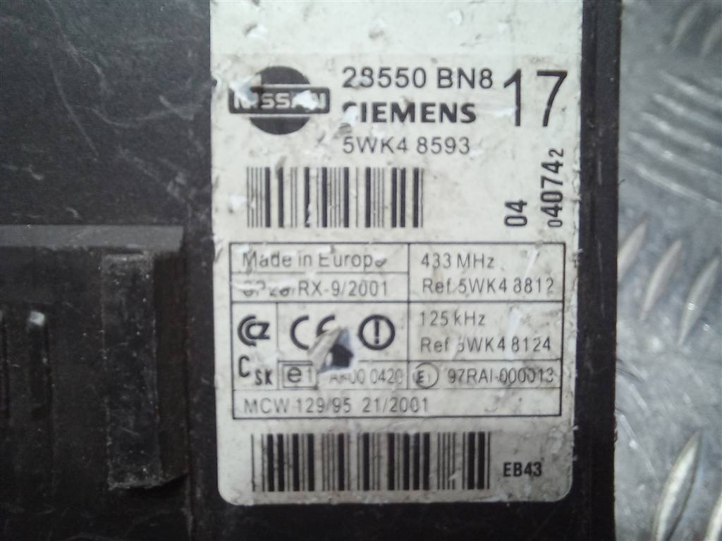 блок комфорта NISSAN ALMERA  28550BN817, 980 рублей, Москва