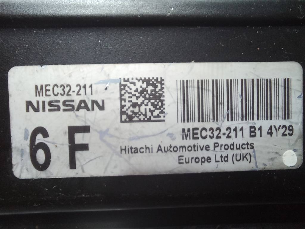 блок управления двигателем NISSAN ALMERA  MEC32211, 3850 рублей, Москва