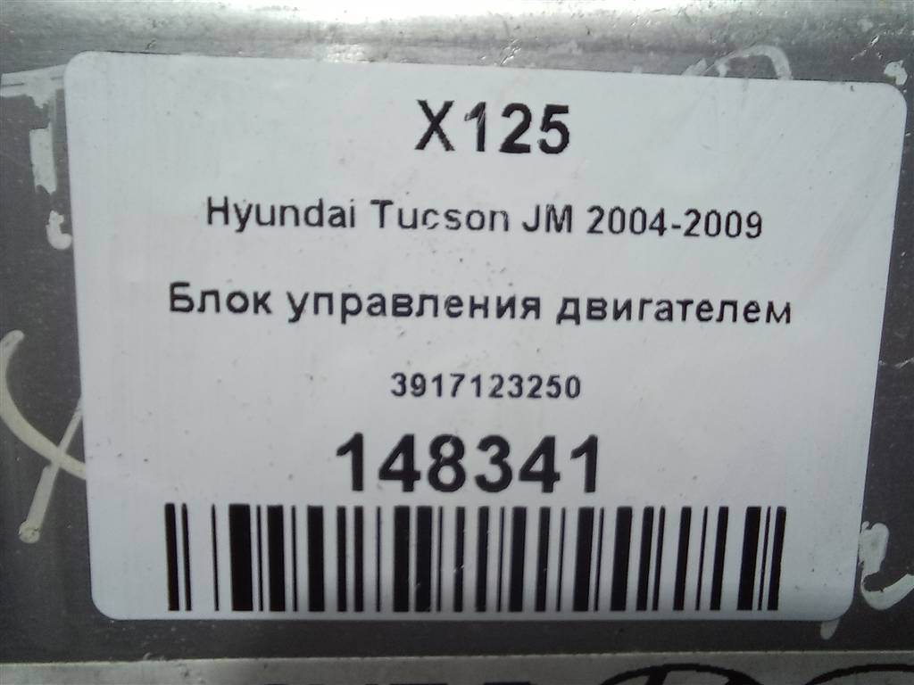 блок управления двигателем Hyundai TUCSON 2.0 MT (140 л.с.)Tucson  I (2004—2011) Внедорожник 3917123250, 2700 рублей, Москва