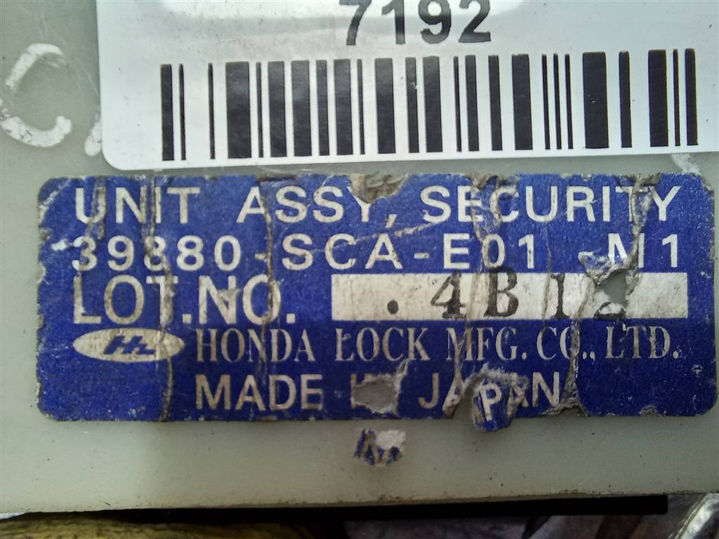 блок управления HONDA CR-V 2.0 AT (150 л.с.)CR-V  II (2001—2004) Внедорожник 39880SCAE01, 630 рублей, Москва