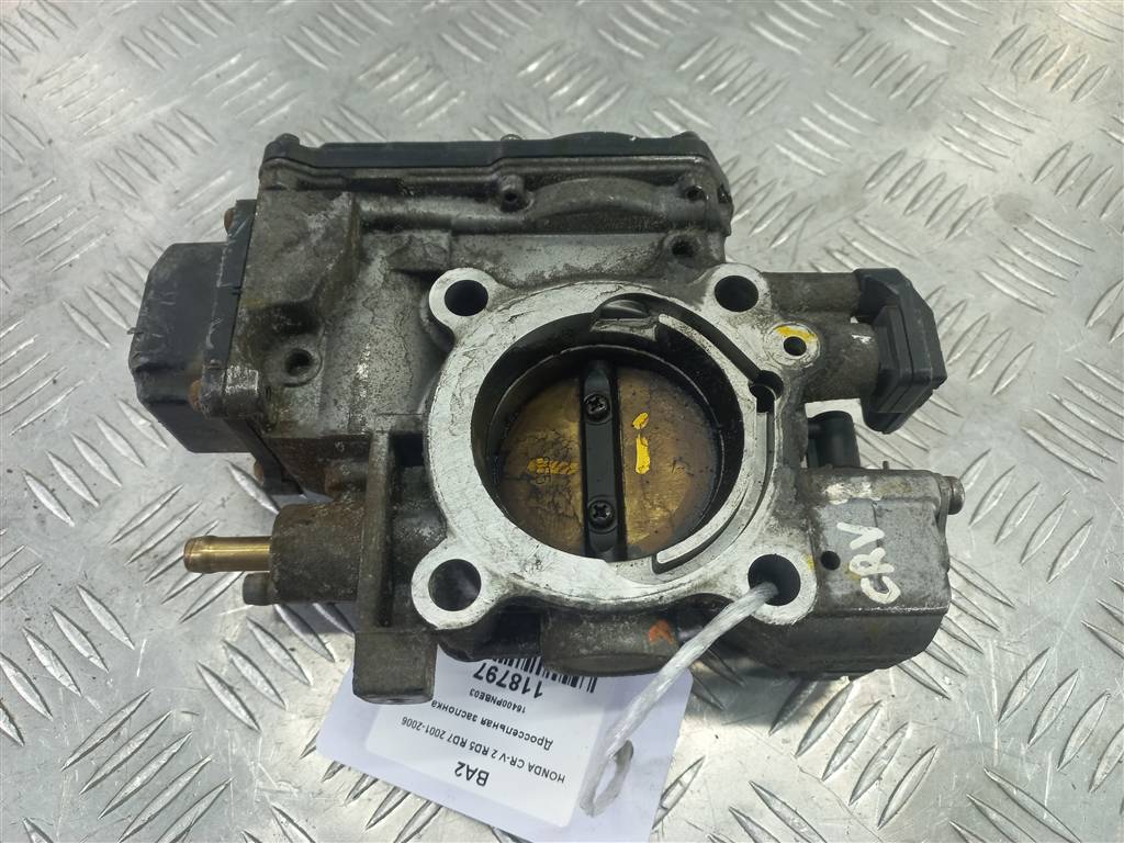 дроссельная заслонка HONDA CR-V 2.0 AT (150 л.с.)CR-V  II (2001—2004) Внедорожник 16400PNBE03, 6150 рублей, Москва