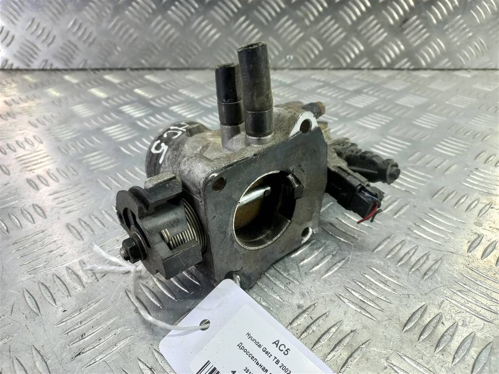 дроссельная заслонка Hyundai GETZ 1.1 MT (66 л.с.)Getz  I рестайлинг (2005—2011) Хетчбэк 3510002901, 980 рублей, Москва