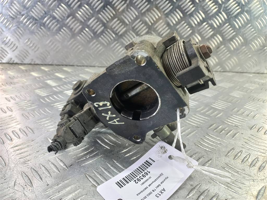 дроссельная заслонка Hyundai GETZ 1.1 MT (66 л.с.)Getz  I рестайлинг (2005—2011) Хетчбэк 3510002901, 980 рублей, Москва