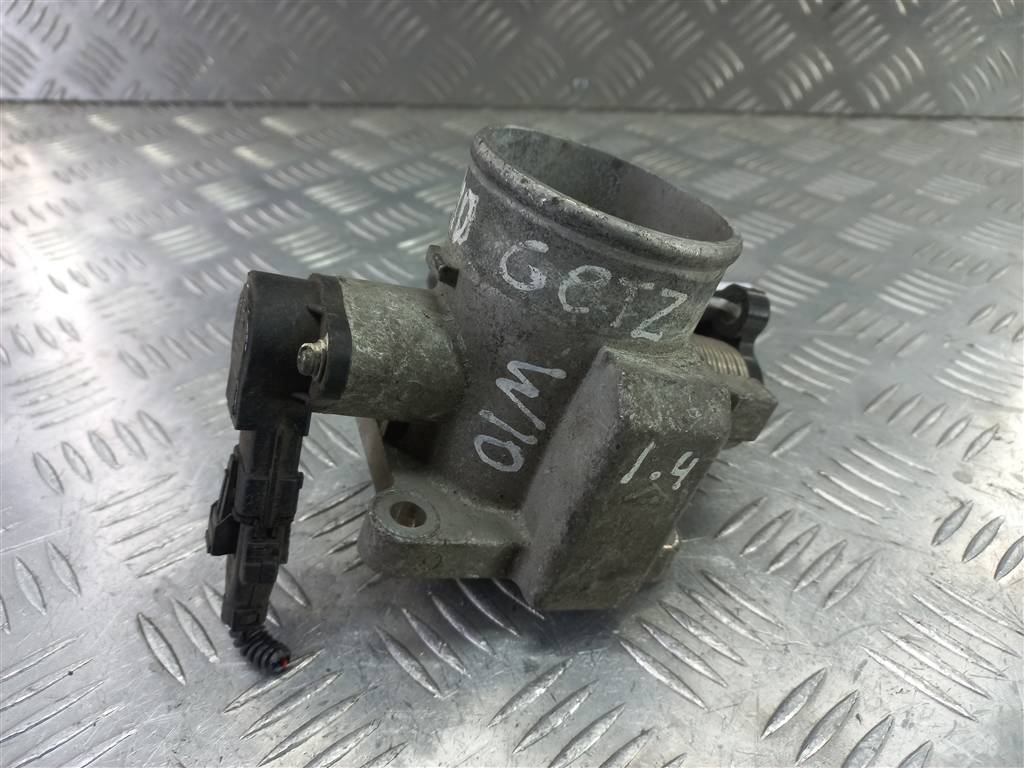 дроссельная заслонка Hyundai GETZ 1.4 AT (97 л.с.)Getz  I рестайлинг (2005—2011) Хетчбэк 3510026860, 980 рублей, Москва