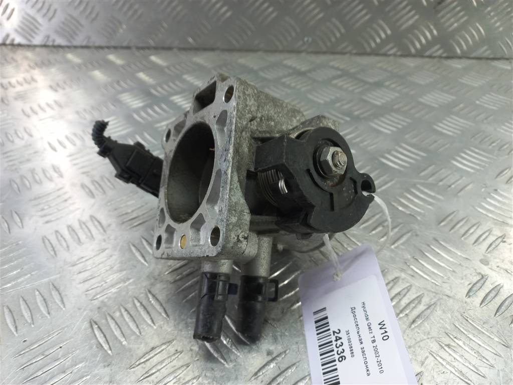 дроссельная заслонка Hyundai GETZ 1.4 AT (97 л.с.)Getz  I рестайлинг (2005—2011) Хетчбэк 3510026860, 980 рублей, Москва