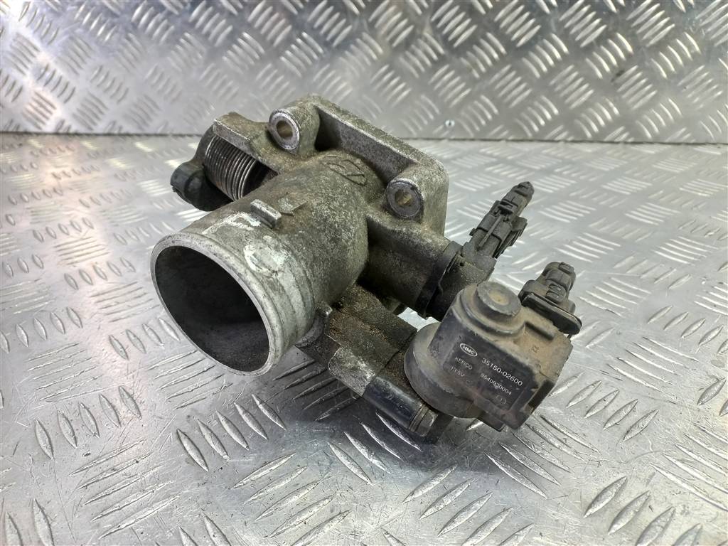 дроссельная заслонка Hyundai GETZ 1.1 MT (66 л.с.)Getz  I рестайлинг (2005—2011) Хетчбэк 3510002901, 980 рублей, Москва