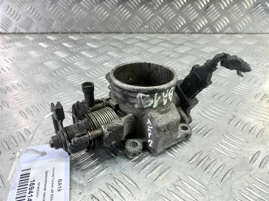 дроссельная заслонка Hyundai TUCSON 2.0 MT (140 л.с.)Tucson  I (2004—2011) Внедорожник 3510023751, 2700 рублей, Москва