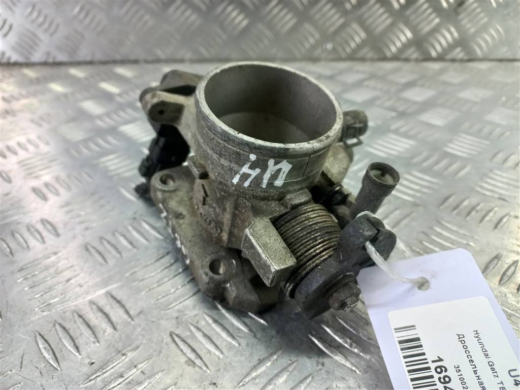 дроссельная заслонка Hyundai GETZ 1.3 AT (85 л.с.)Getz  I (2002—2005) Хетчбэк 3510026900, 1550 рублей, Москва