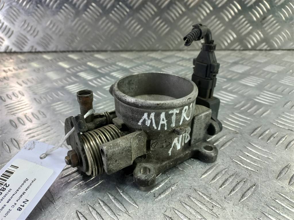 дроссельная заслонка Hyundai MATRIX 1.6 MT (103 л.с.)Matrix  I рестайлинг (2005—2008) Минивэн 3510026750, 980 рублей, Москва