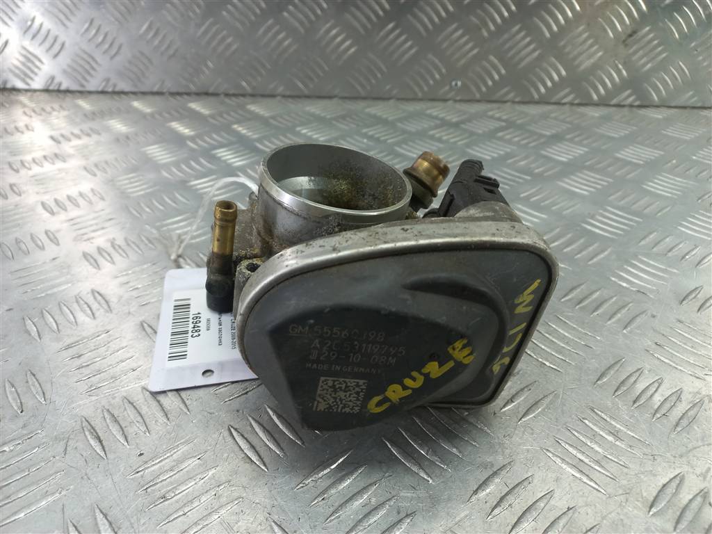 дроссельная заслонка CHEVROLET  Cruze 1.6 MT (109 л.с.)Cruze  I (2009—2012) Седан 5825259, 4430 рублей, Москва