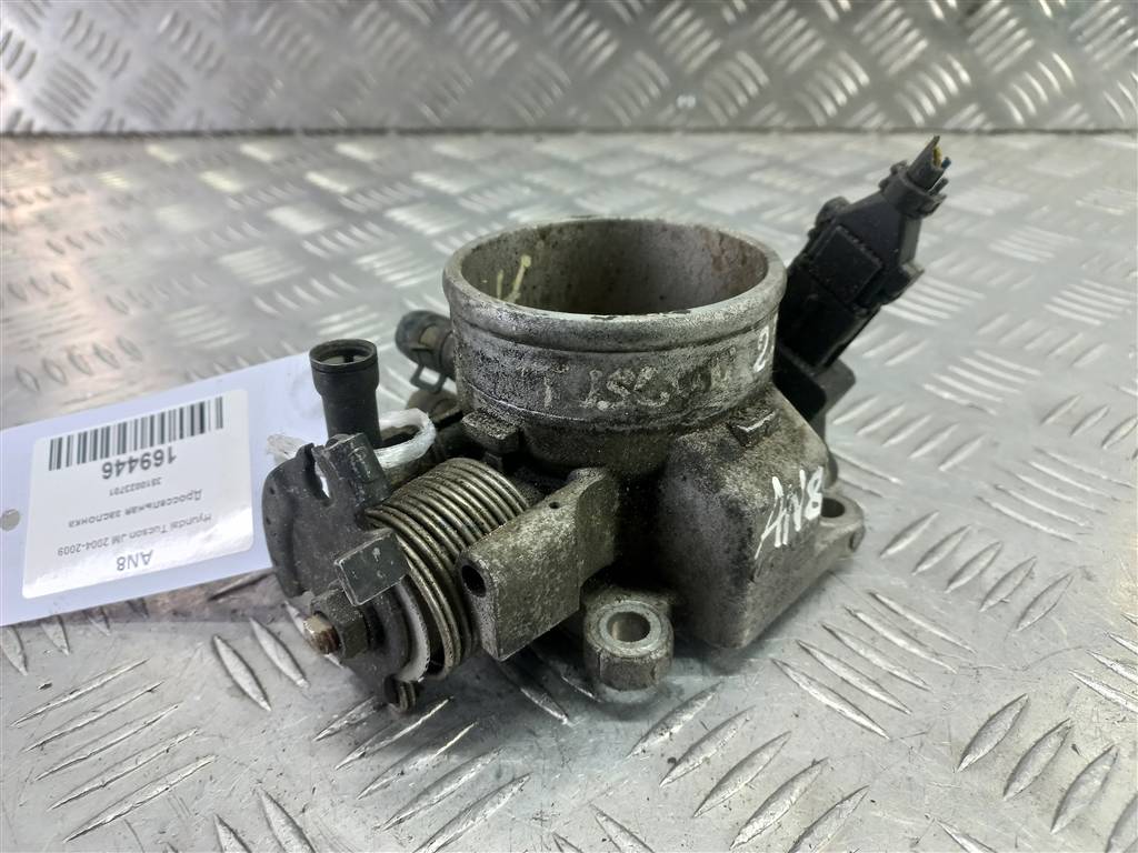 дроссельная заслонка Hyundai TUCSON 2.0 MT (140 л.с.)Tucson  I (2004—2011) Внедорожник 3510023701, 980 рублей, Москва