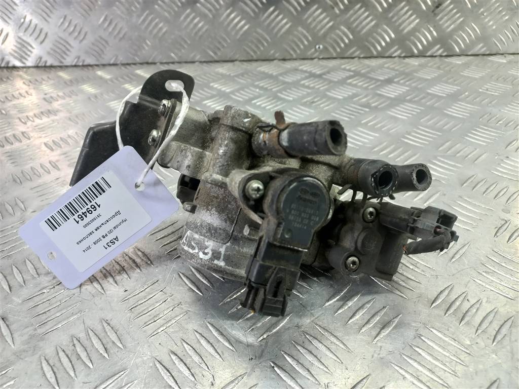 дроссельная заслонка Hyundai I20 1.3 MT (78 л.с.)i20  I (2008—2012) Хетчбэк 3510003000, 2130 рублей, Москва