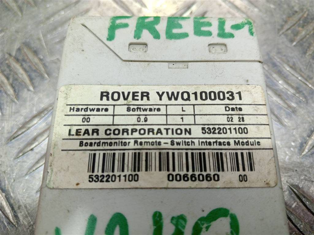 блок управления LAND ROVER FREELANDER 2.5 AT (177 л.с.)Freelander  I (1997—2003) Внедорожник YWQ100031, 1550 рублей, Москва
