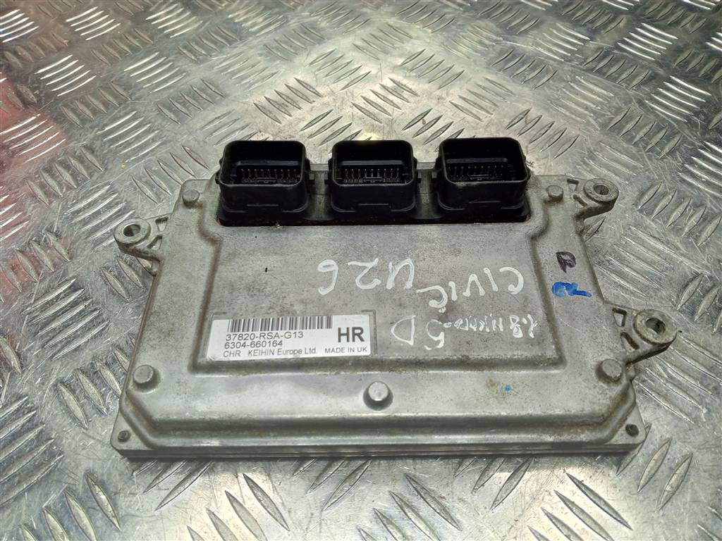 блок управления двигателем HONDA Civic 1.8 MT (140 л.с.)Civic  VIII (2005—2009) Хетчбэк 37820RSAG11, 2130 рублей, Москва