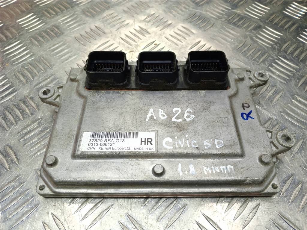 блок управления двигателем HONDA Civic 1.8 MT (140 л.с.)Civic  VIII (2005—2009) Хетчбэк 37820RSAG11, 2130 рублей, Москва