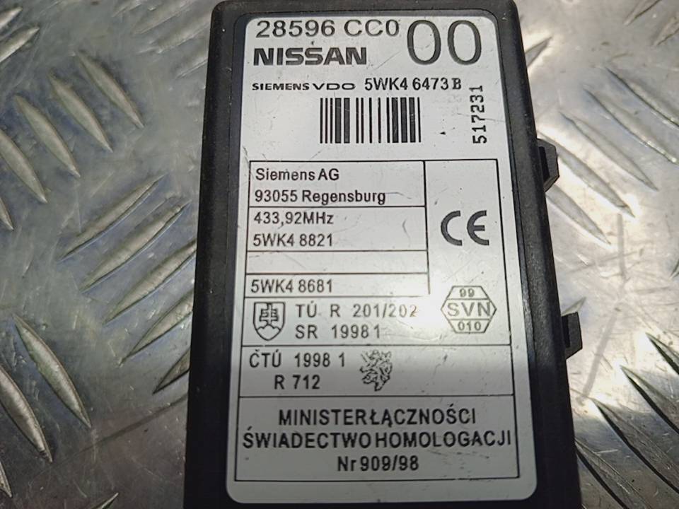 блок управления NISSAN MURANO  28596CC000, 520 рублей, Москва