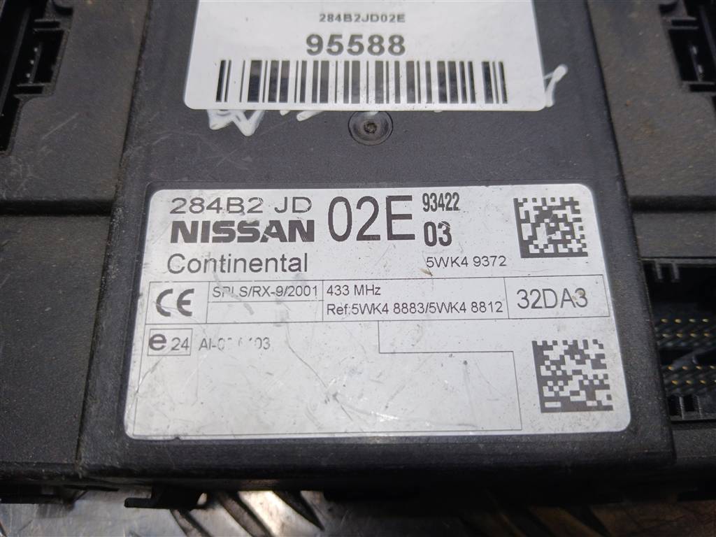 блок комфорта NISSAN QASHQAI  284B2JD02E, 750 рублей, Москва