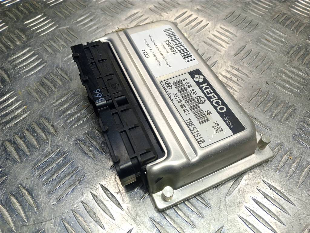 блок управления двигателем Hyundai GETZ 1.1 MT (66 л.с.)Getz  I рестайлинг (2005—2011) Хетчбэк 3911002421, 980 рублей, Москва