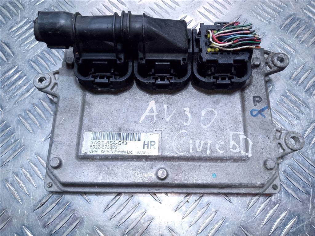 блок управления двигателем HONDA Civic 1.8 MT (140 л.с.)Civic  VIII (2005—2009) Хетчбэк 37820RSAG11, 2130 рублей, Москва