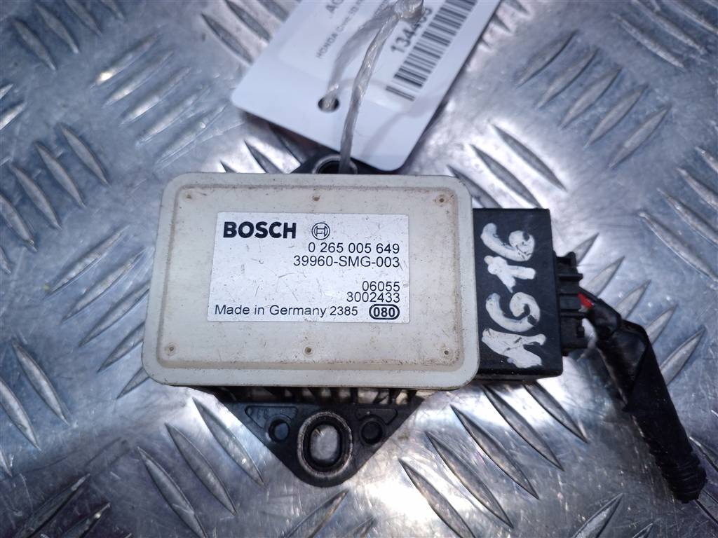 датчик ускорения HONDA Civic 1.8 MT (140 л.с.)Civic  VIII (2005—2009) Хетчбэк 39960SMG003, 750 рублей, Москва