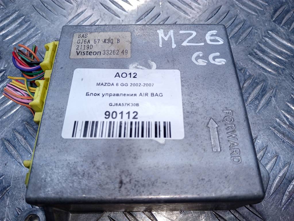 блок управления srs (air bag) MAZDA 6  GJ6A57K30B, 630 рублей, Москва