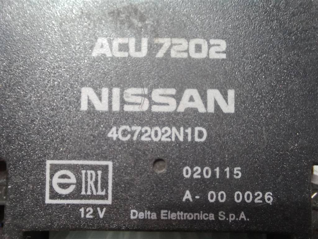 блок управления NISSAN X-TRAIL  4C7202N1D, 980 рублей, Москва