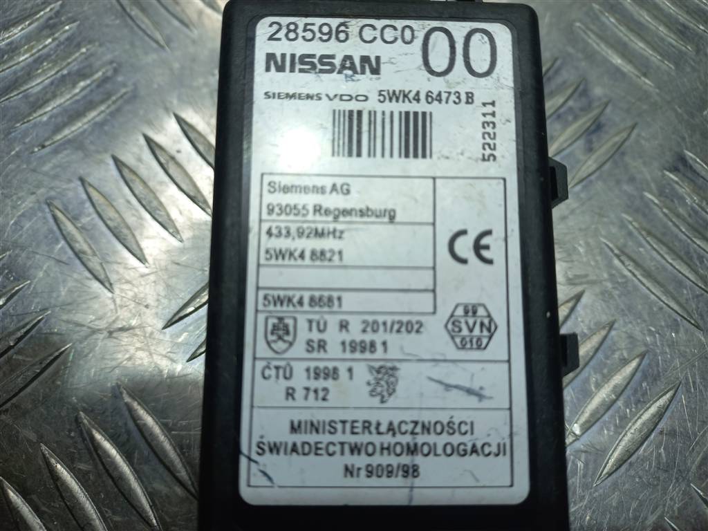 блок управления NISSAN X-TRAIL  28596CC000, 520 рублей, Москва