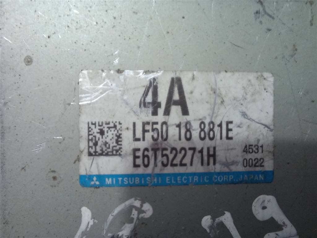 блок управления двигателем MAZDA 3  LF5018881E, 3850 рублей, Москва