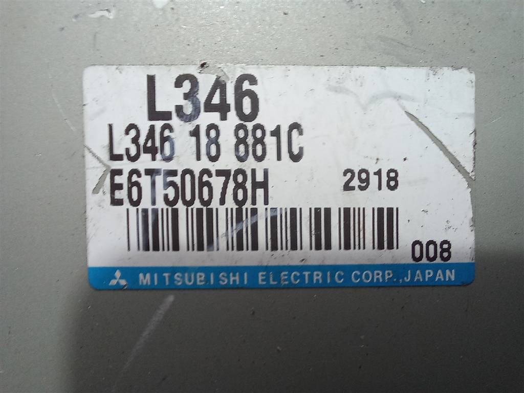 блок управления двигателем MAZDA 6  L34618881C, 3850 рублей, Москва