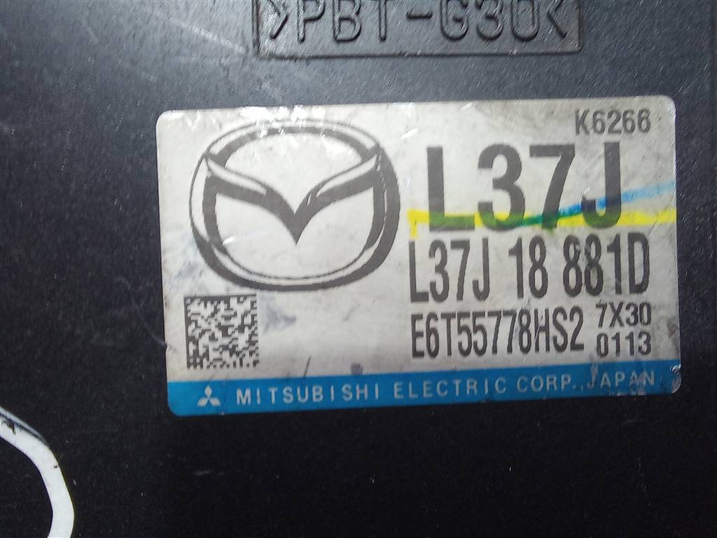 блок управления двигателем MAZDA CX-7  L37J18881D, 8450 рублей, Москва