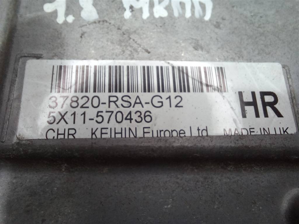 блок управления двигателем HONDA Civic 1.8 MT (140 л.с.)Civic  VIII (2005—2009) Хетчбэк 37820RSAG11, 2130 рублей, Москва
