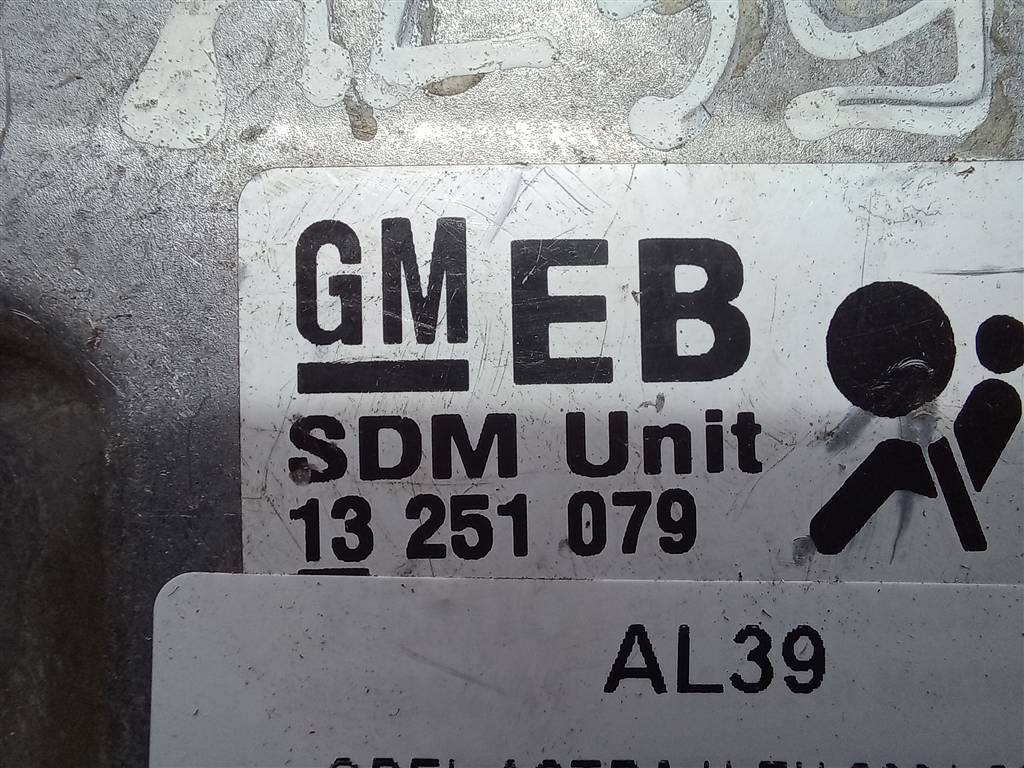 блок управления srs (air bag) Opel ASTRA  13251079, 980 рублей, Москва