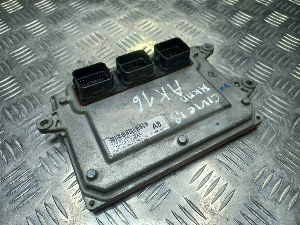 блок управления двигателем HONDA Civic 1.8 MT (140 л.с.)Civic  VIII (2005—2009) Хетчбэк 37820RSAG33, 1550 рублей, Москва