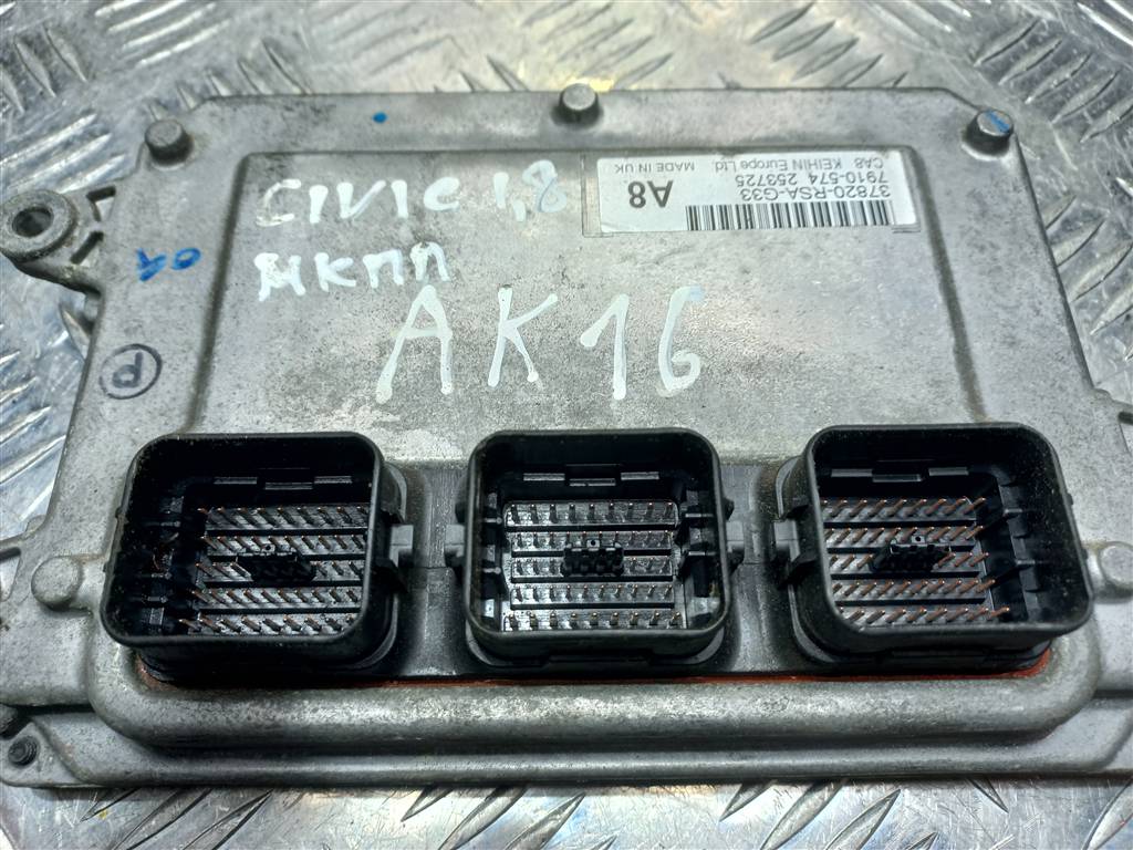 блок управления двигателем HONDA Civic 1.8 MT (140 л.с.)Civic  VIII (2005—2009) Хетчбэк 37820RSAG33, 1550 рублей, Москва