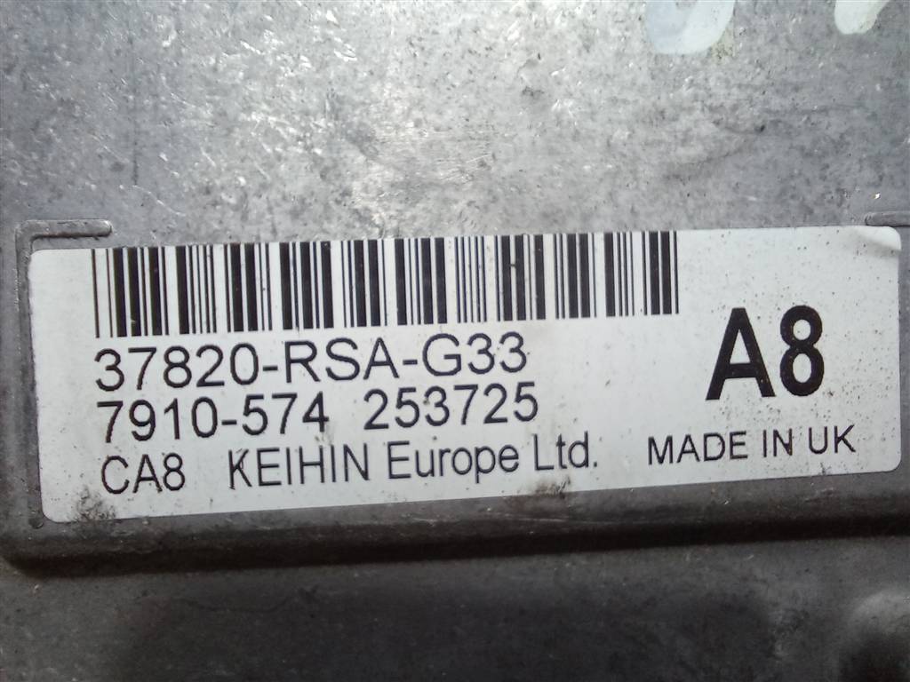 блок управления двигателем HONDA Civic 1.8 MT (140 л.с.)Civic  VIII (2005—2009) Хетчбэк 37820RSAG33, 1550 рублей, Москва