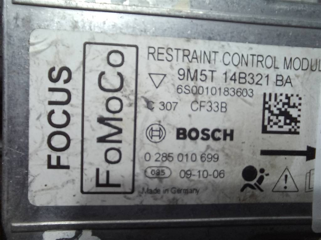 блок управления srs (air bag) FORD Focus Focus 1667757, 980 рублей, Москва