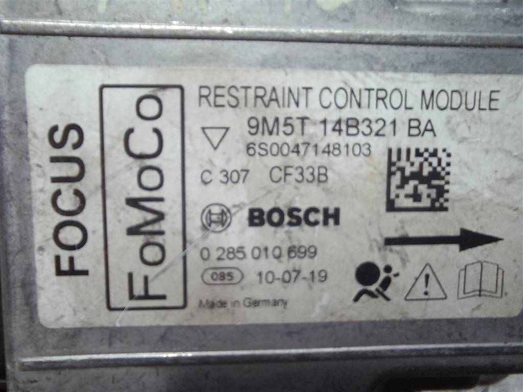 блок управления srs (air bag) FORD Focus Focus 1667757, 980 рублей, Москва
