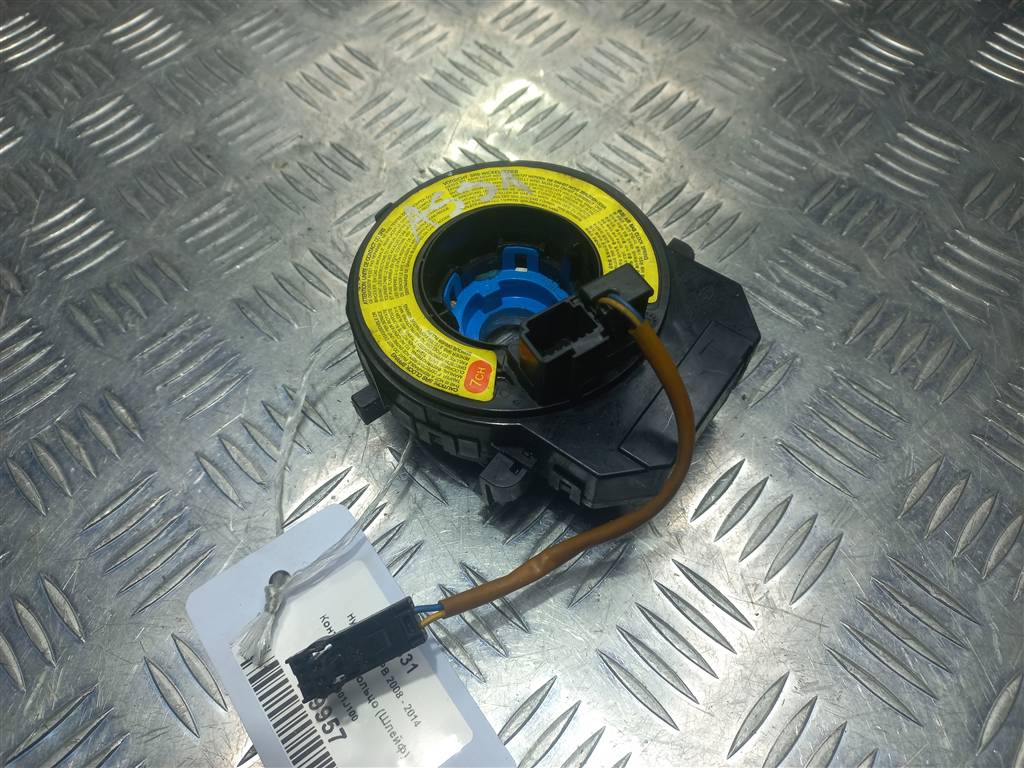 контактное кольцо (шлейф) Hyundai I20 1.3 MT (78 л.с.)i20  I (2008—2012) Хетчбэк 934901J100, 6730 рублей, Москва